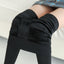 Calça Feminina Térmica Alta com Cintura Alta - Preta e Antiderrapante