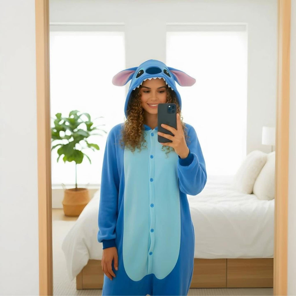 Pijama Kigurumi Plus Size - LILO AND STITCH