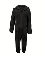 Macacão Feminino Dupla Face Casual para Outono-Inverno