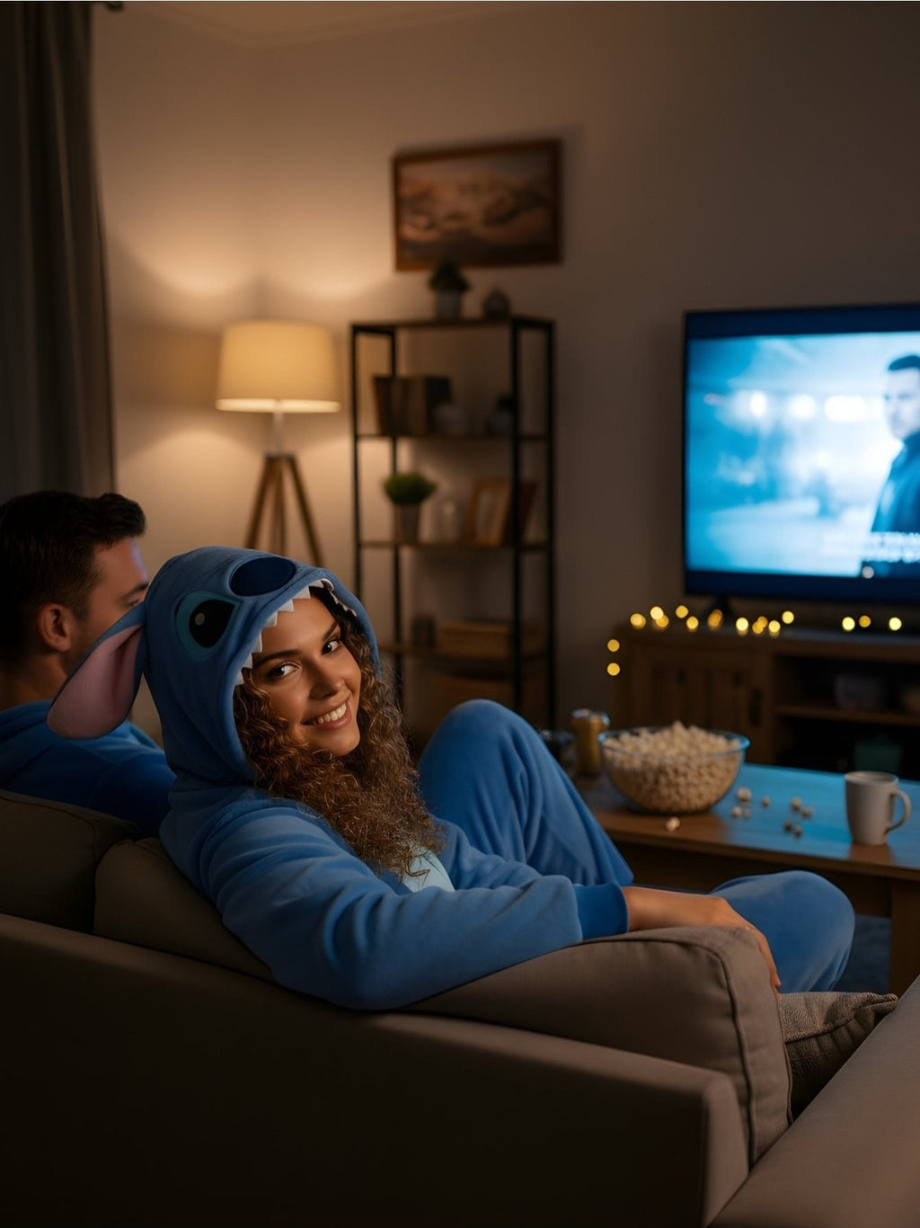 Pijama Kigurumi Plus Size - LILO AND STITCH